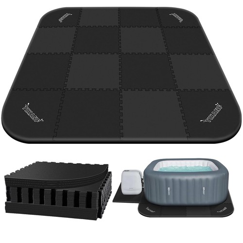 Inflatable hot tub mat - inflatable, 85in