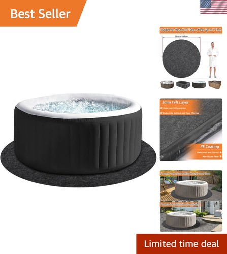 Inch round hot - tub, mat