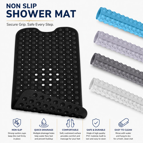 Non slip bath mat - non,