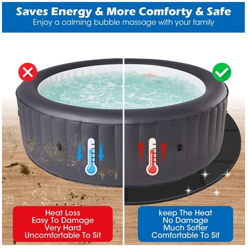 Waterproof spa pool - foam, mat