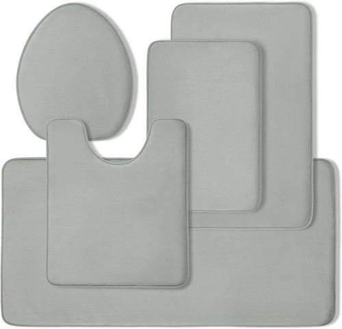 Memory foam bath - mat, set